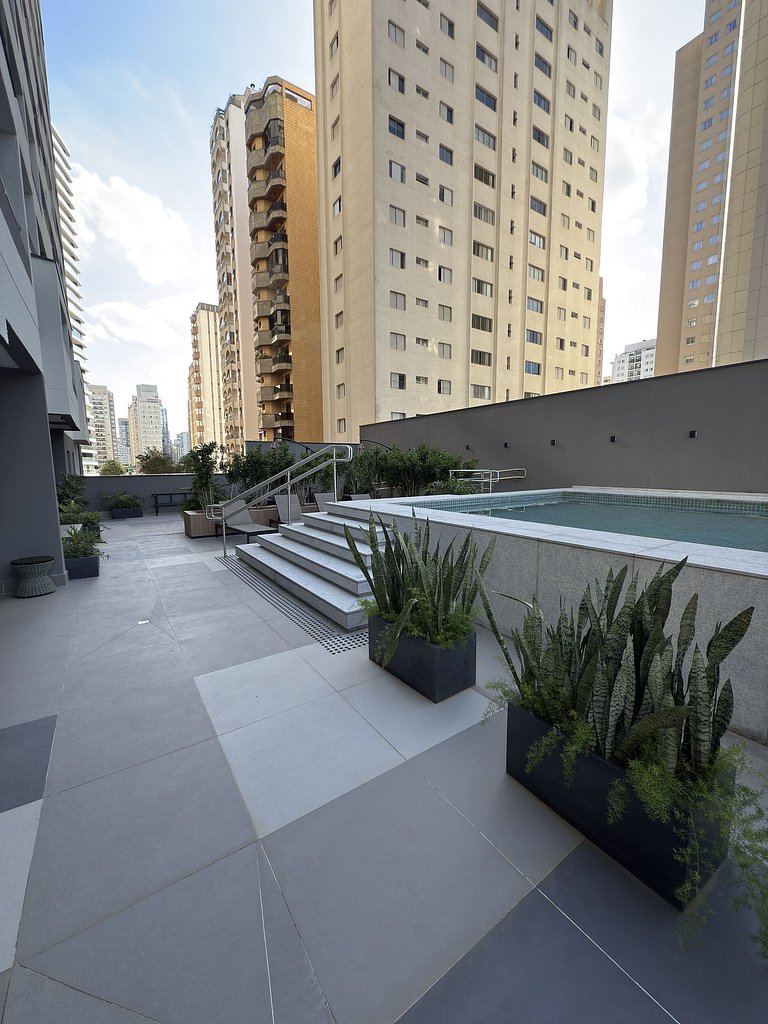 Apartamento com Lazer Completo Perto da Faria Lima