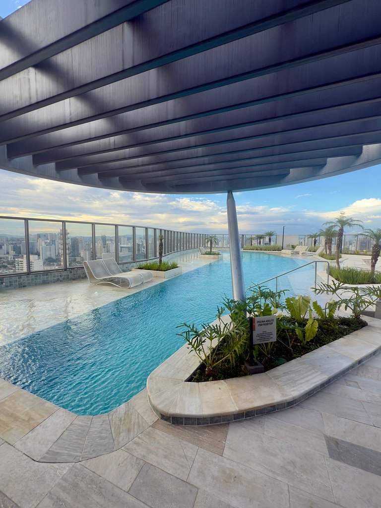 Flat Alto Padrão | Aerop. Congonhas | Shopping Morumbi | Con
