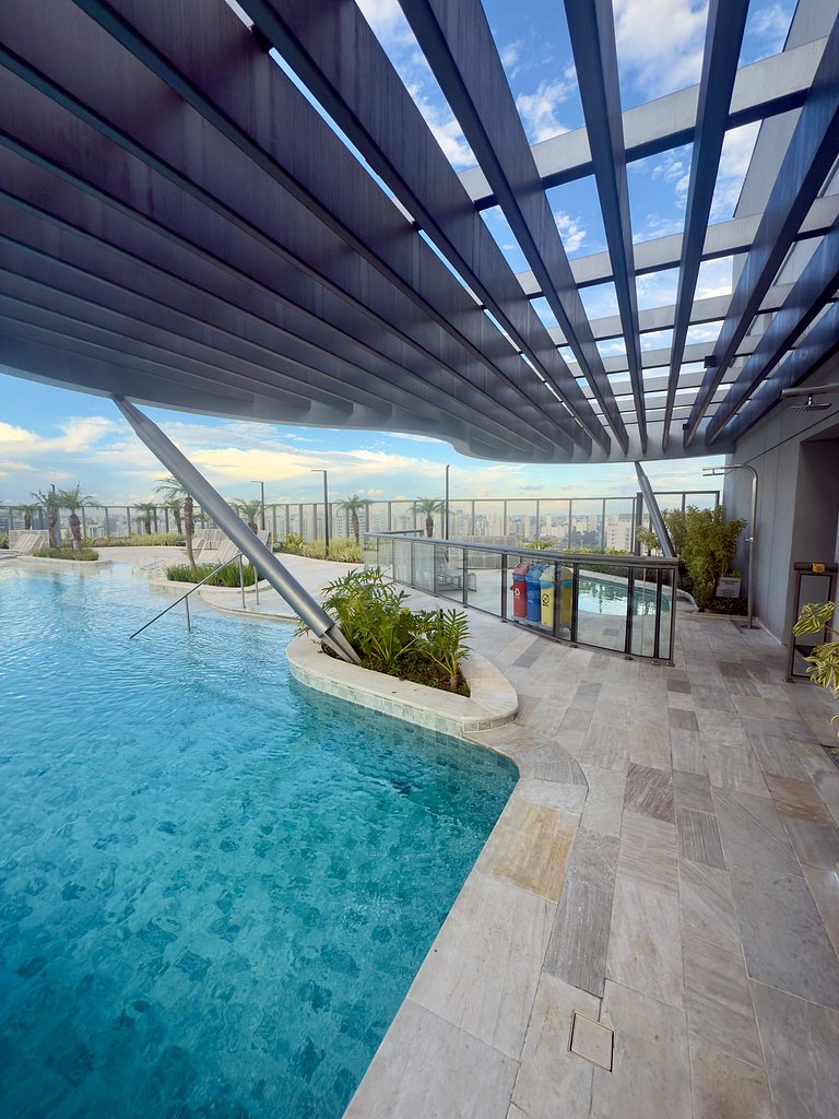 Flat Alto Padrão | Aerop. Congonhas | Shopping Morumbi | Con