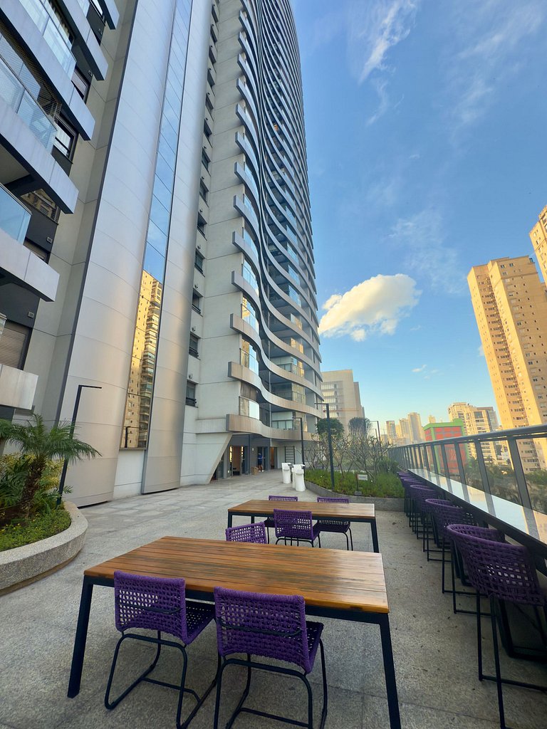 Flat Alto Padrão | Aerop. Congonhas | Shopping Morumbi | Con